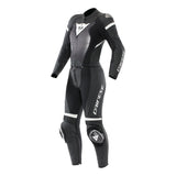 Dainese Lederkombi 2-tlg. Fulminea schwarz-weiss