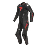 Dainese Lederkombi perf. 1-tlg. Demon Sprint schwarz-rot
