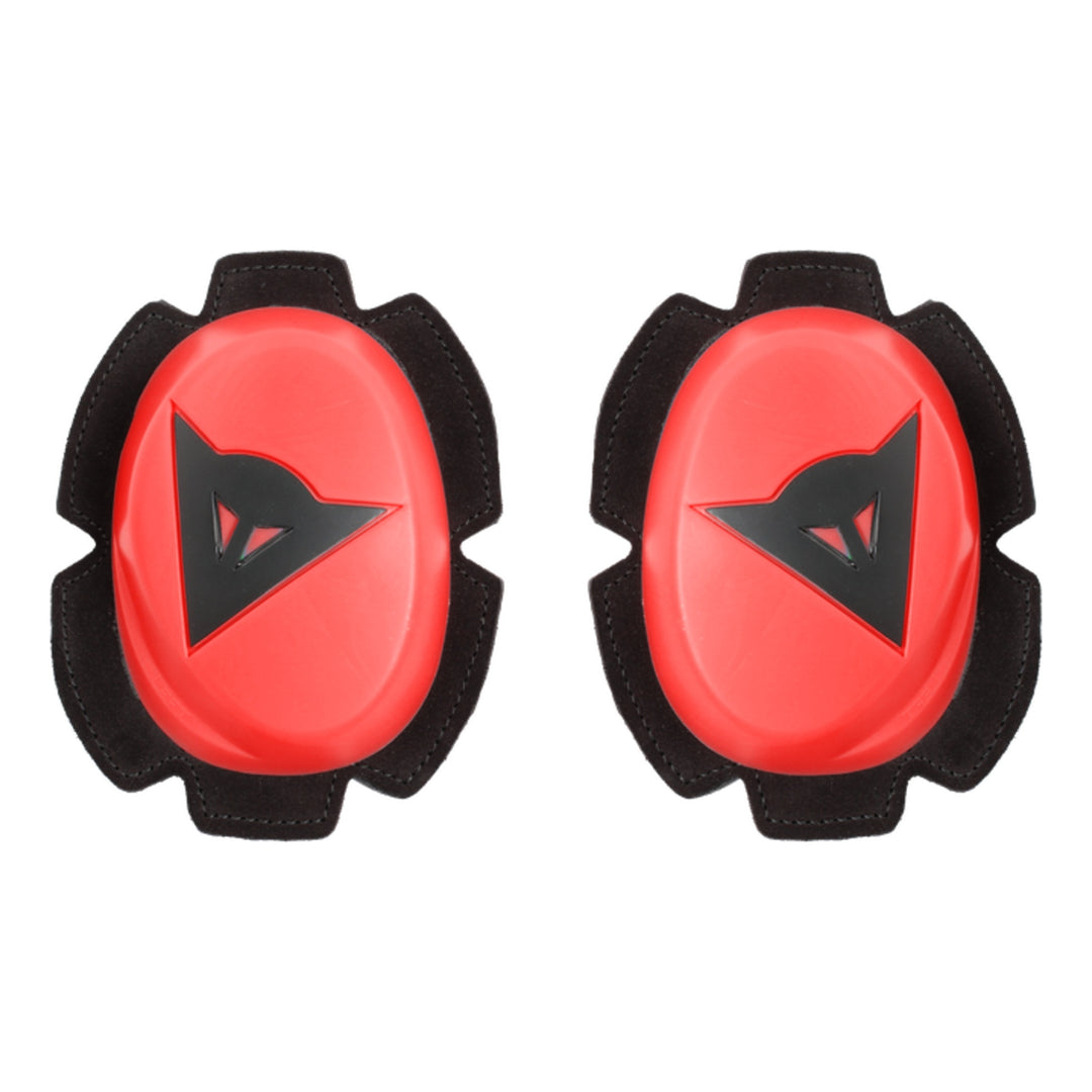 Dainese Schleifer Knie PISTA fluo rot-schwarz N rot-schwarz
