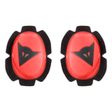 Dainese Schleifer Knie PISTA fluo rot-schwarz N rot-schwarz