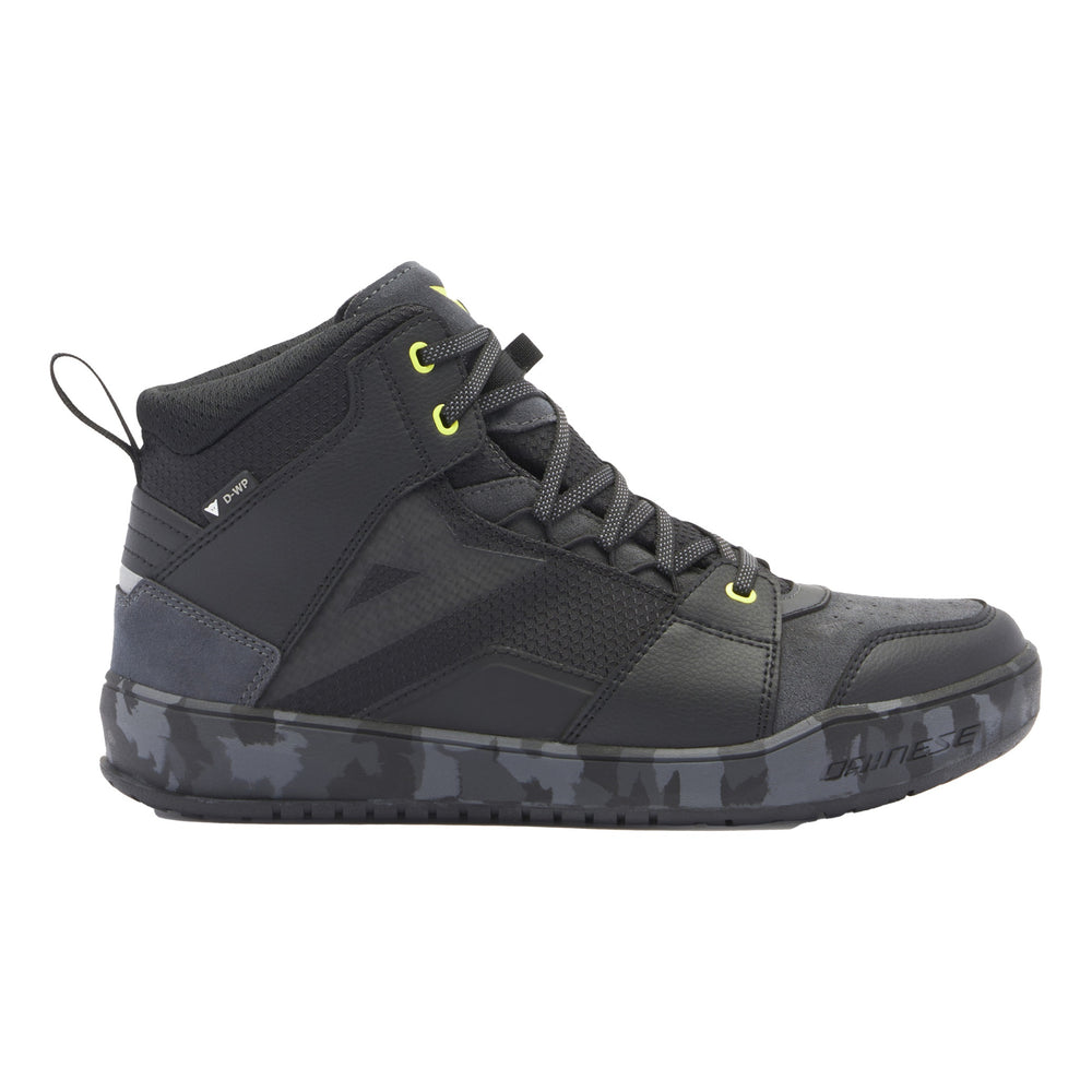 Dainese Schuhe Suburb D-WP schwarz-camo-gelb