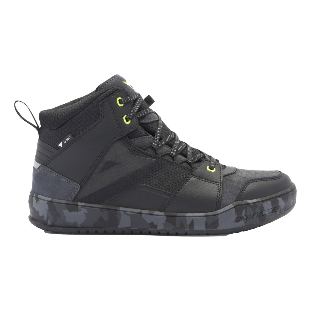 Dainese Schuhe Suburb D-WP schwarz-camo-gelb