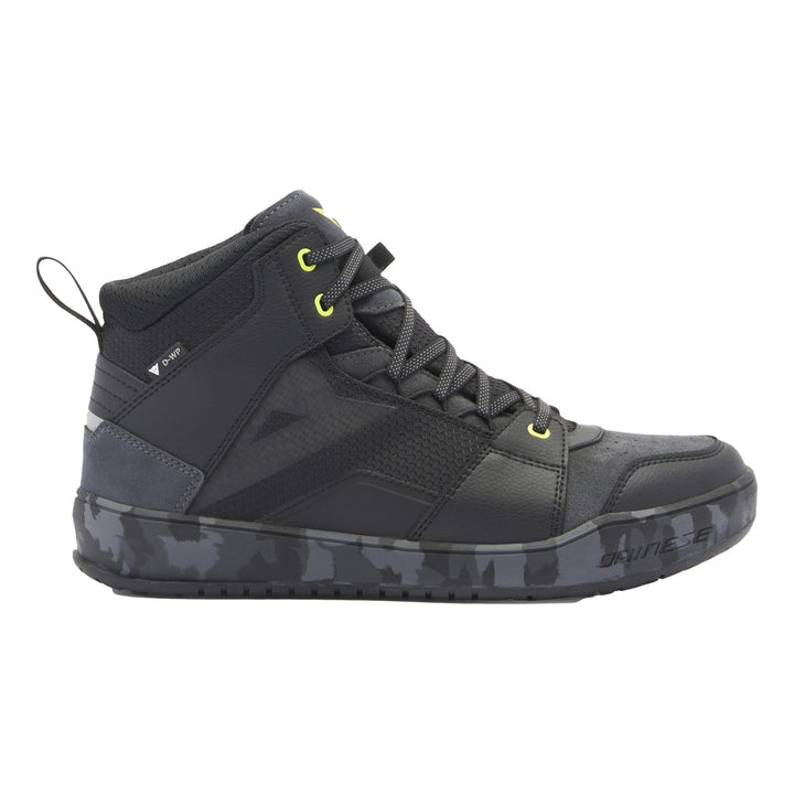 Dainese Schuhe Suburb D-WP schwarz-camo-gelb