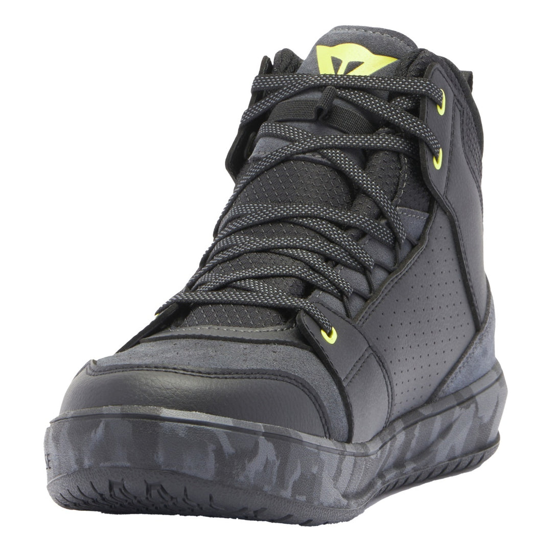 Dainese Schuhe Suburb D-WP schwarz-camo-gelb