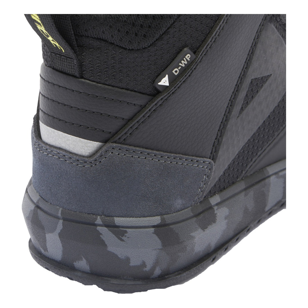 Dainese Schuhe Suburb D-WP schwarz-camo-gelb