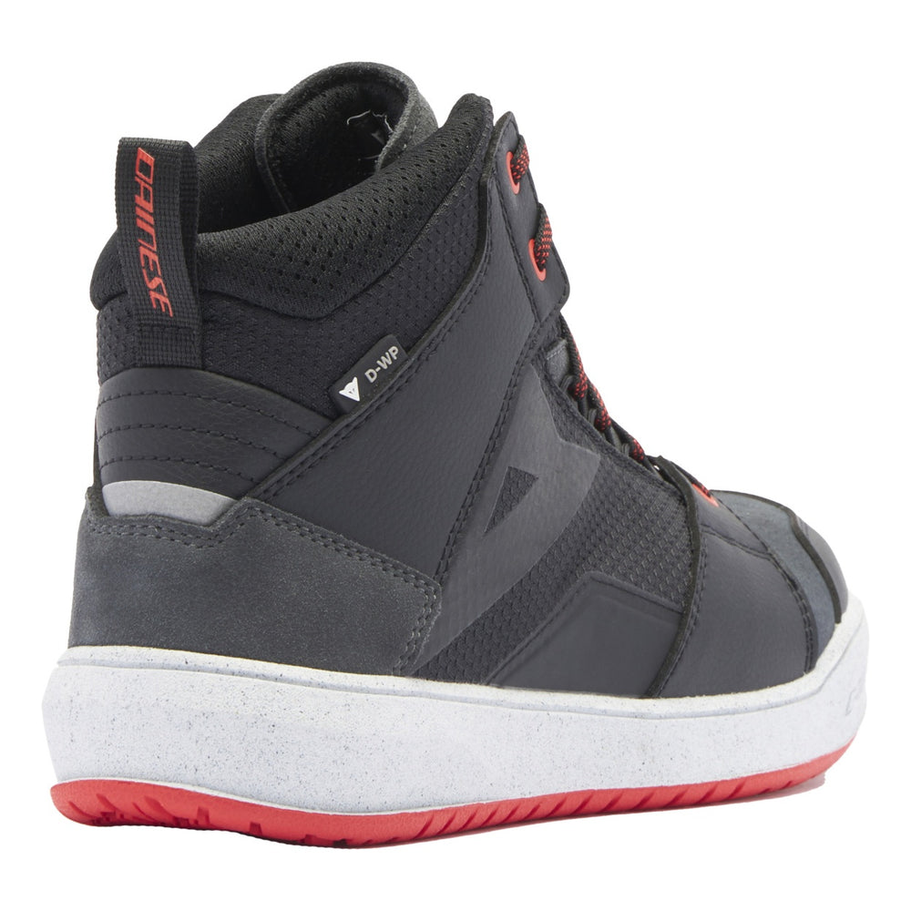 Dainese Schuhe Suburb D-WP schwarz-weiss-rot