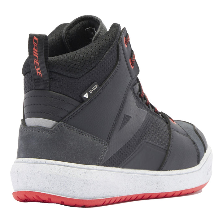 Dainese Schuhe Suburb D-WP schwarz-weiss-rot