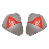 Dainese Schulter alum. SPORT Set aluminium-fluo rot N grau-rot
