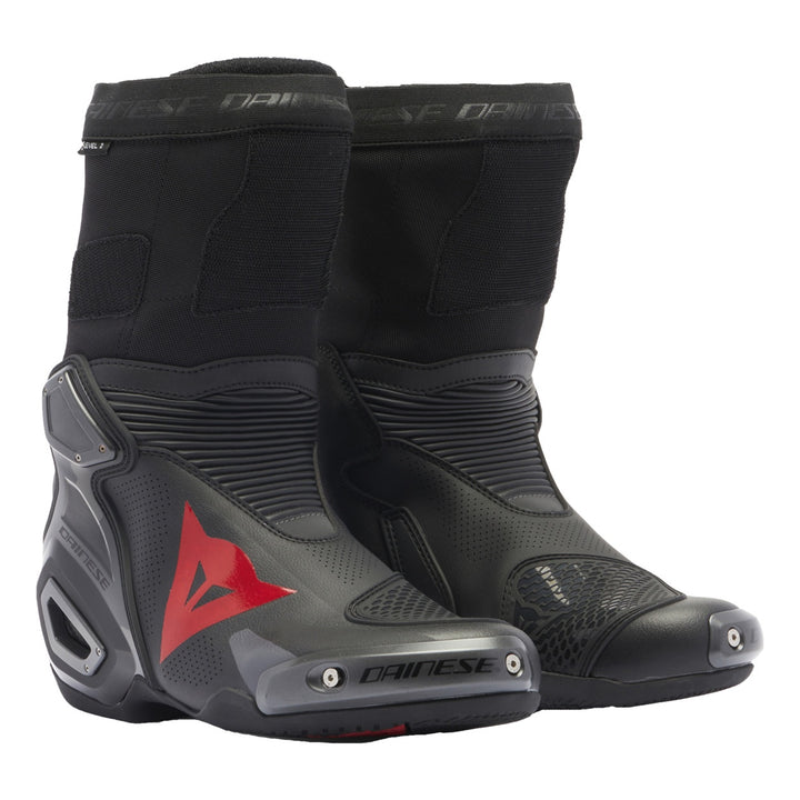 Dainese Stiefel Axial 2 Air schwarz-fluo rot