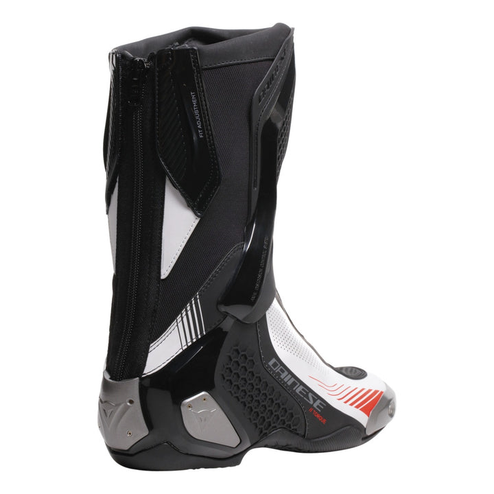 Dainese Stiefel Torque 4 Air schwarz-weiss-fluo rot