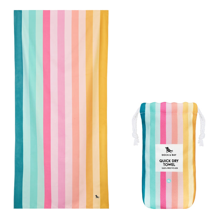 Dock &amp; Bay Beach Towels Large coastal candy