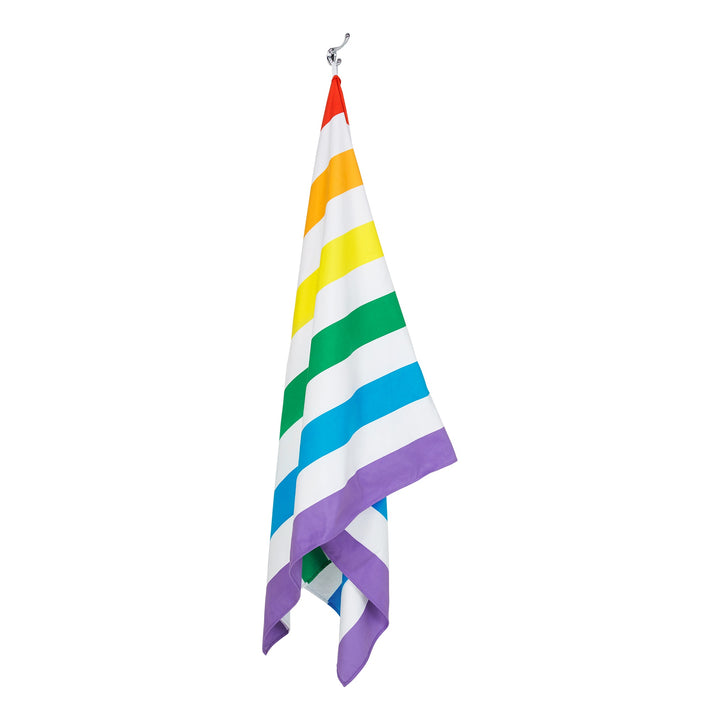 Dock &amp; Bay Beach Towels Large rainbow skies