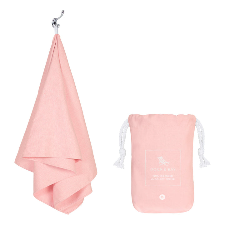 Dock &amp; Bay Fitness Towels X-Large island pink