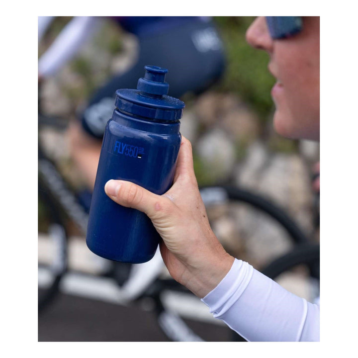 Elite Bidon Fly Tex 550 ml dunkelblau