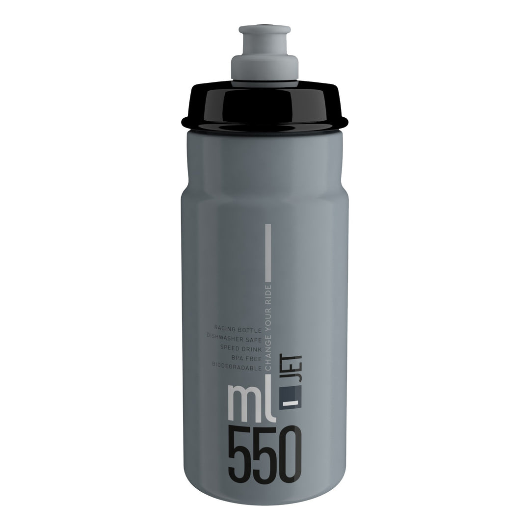 Elite Bidon Jet 550 ml grau