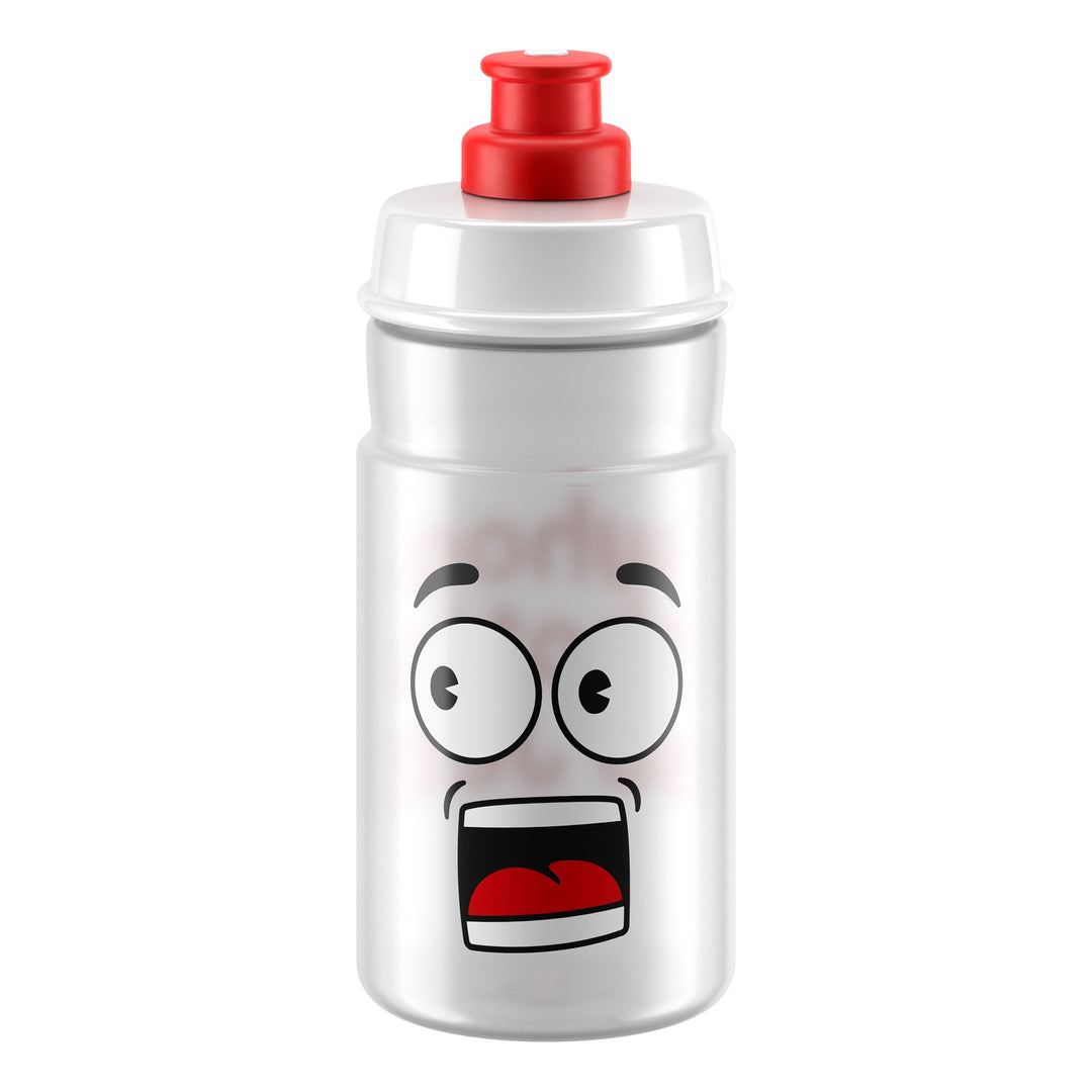 Elite Bidon Jet für Kinder 350 ml tranpsarent rot Ø 66mm transparent-rot