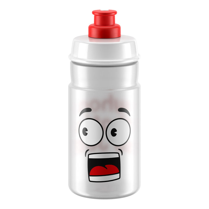 Elite Bidon Jet für Kinder 350 ml tranpsarent rot Ø 66mm transparent-rot