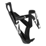 Elite Bidonhalter Custom Race X glossy schwarz-weiss glossy