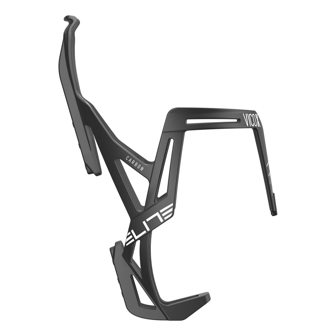 Elite Bidonhalter Vico X Carbon glossy schwarz Grafik schwarz glossy/weiss graphic