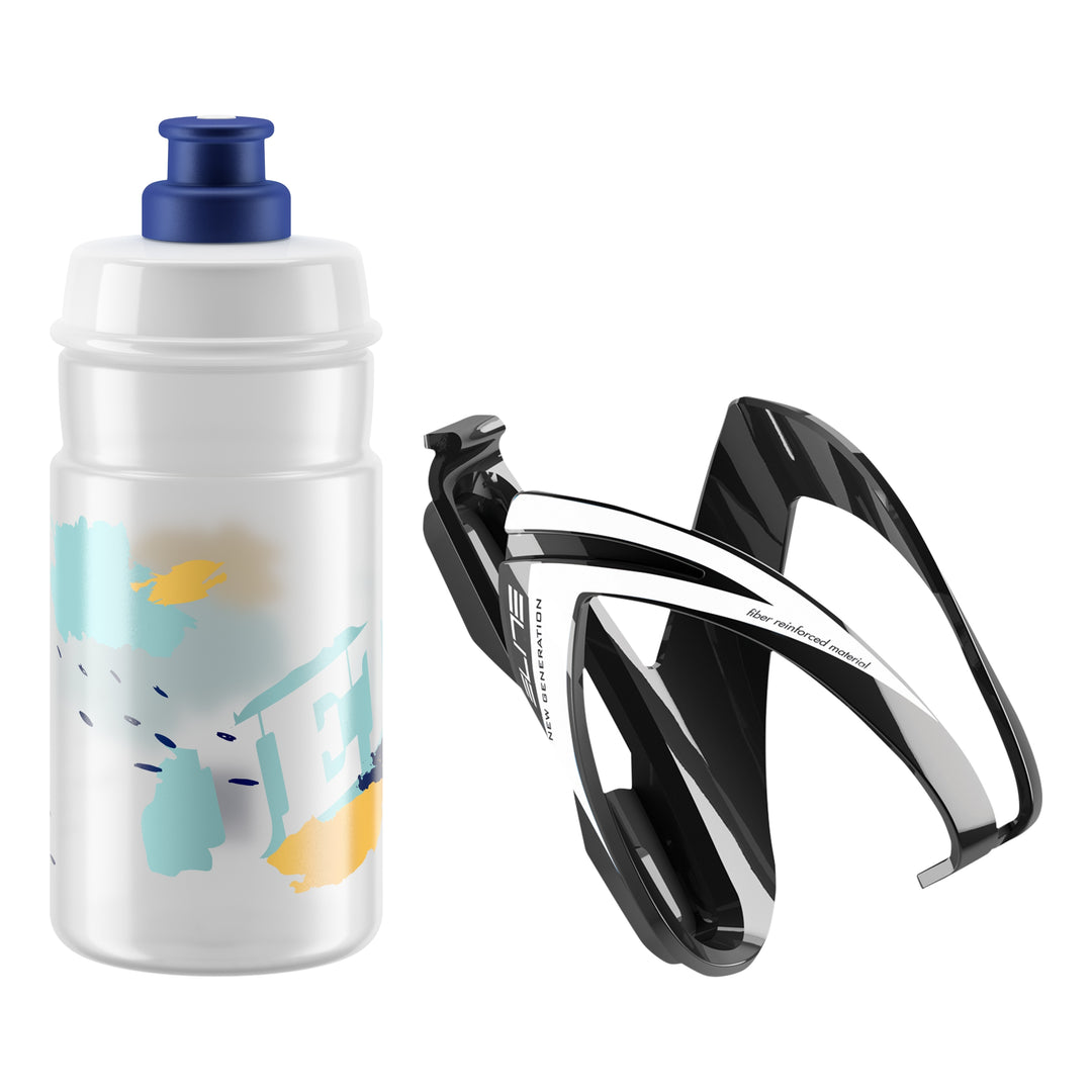 Elite Kit Ceo für Kinder schwarz glossy Jet 350ml transparent-blau