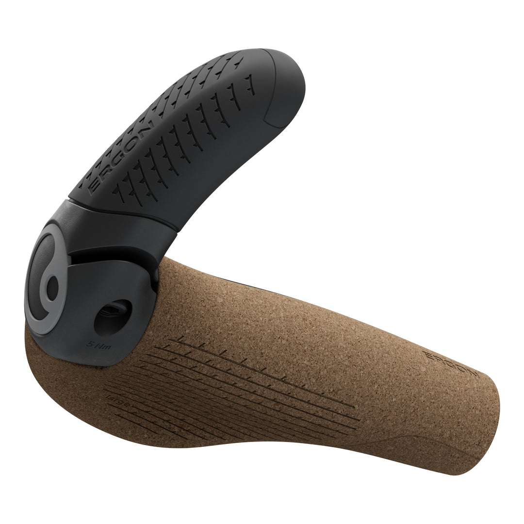 Ergon Lenkergriffe GP3 Evo BioKork Large brown