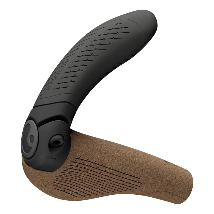 Ergon Lenkergriffe GP4 Evo BioKork Small brown
