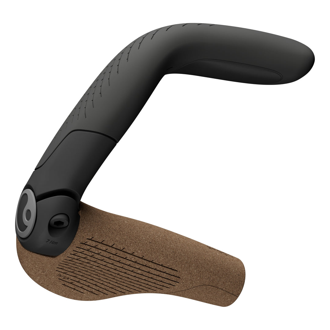 Ergon Lenkergriffe GP5 Evo BioKork Large brown