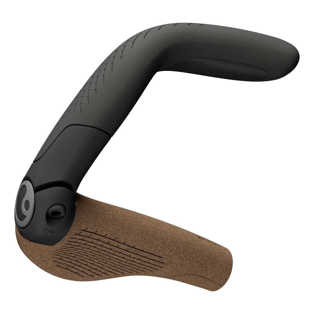 Ergon Lenkergriffe GP5 Evo BioKork Small brown