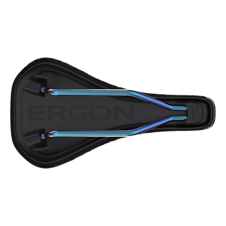 Ergon Sattel SM Downhill Comp Team ohne Öffnung black / oil slick schwarz / oil slick