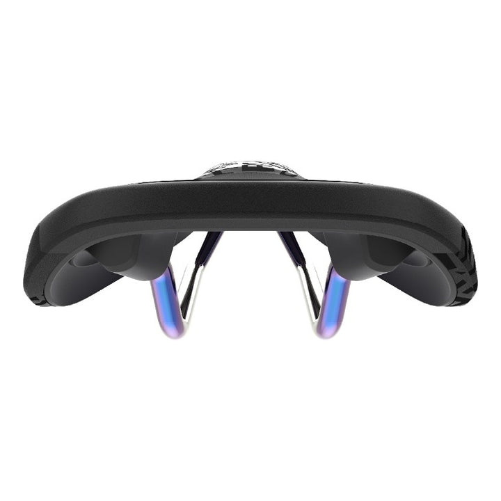 Ergon Sattel SM Downhill Comp Team ohne Öffnung black / oil slick schwarz / oil slick