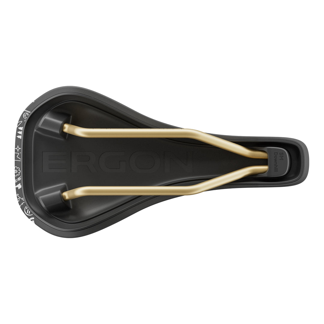 Ergon Sattel SM Downhill Comp Vali Höll Edition ohne Öffnung schwarz