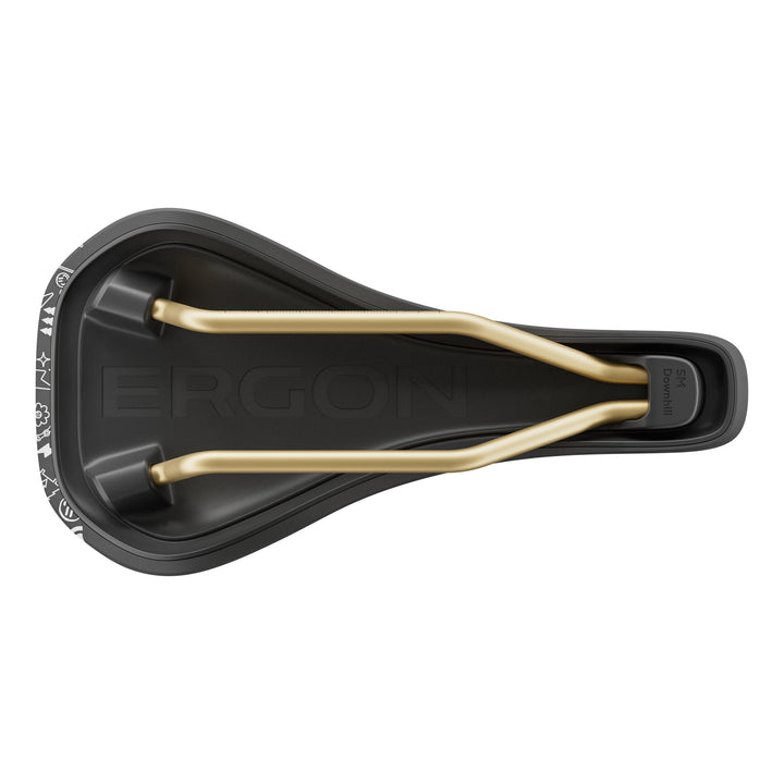 Ergon Sattel SM Downhill Comp Vali Höll Edition ohne Öffnung schwarz