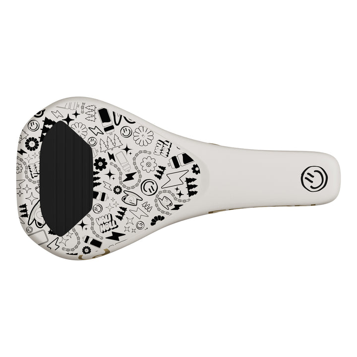 Ergon Sattel SM Downhill Comp Vali Höll Edition ohne Öffnung white