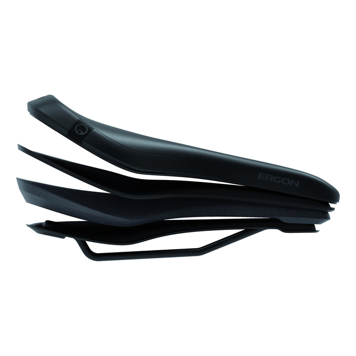 Ergon Sattel SM E-Mountain Core Prime Women M/L ohne Öffnung stealth schwarz