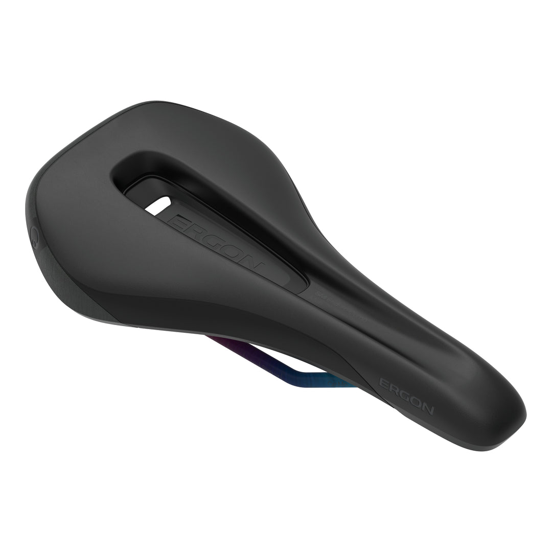 Ergon Sattel SM Enduro Comp Man S/M ohne Öffnung Team stealth / oil slick schwarz / oil slick