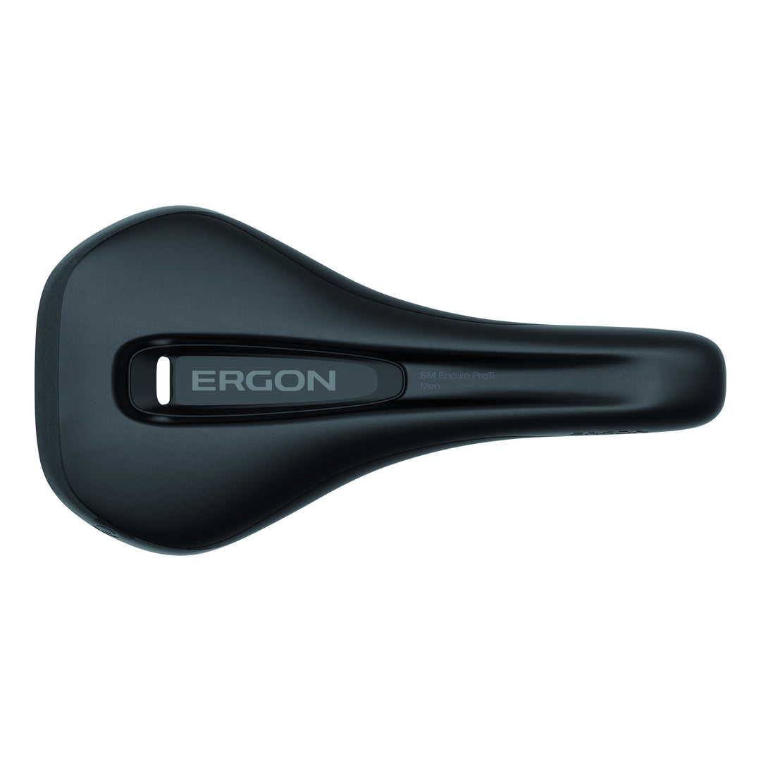 Ergon Sattel SM Enduro Pro Titanium Men M/L ohne Öffnung stealth schwarz