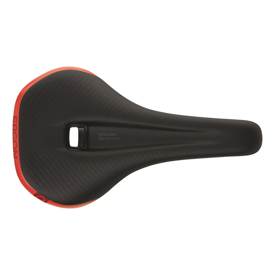 Ergon Sattel SM Pro Man M/L ohne Öffnung risky schwarz-rot