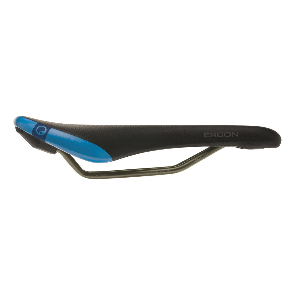 Ergon Sattel SM Pro Man S/M ohne Öffnung midsummer schwarz-blau