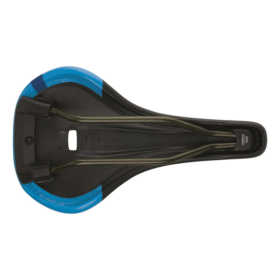 Ergon Sattel SM Pro Man S/M ohne Öffnung midsummer schwarz-blau