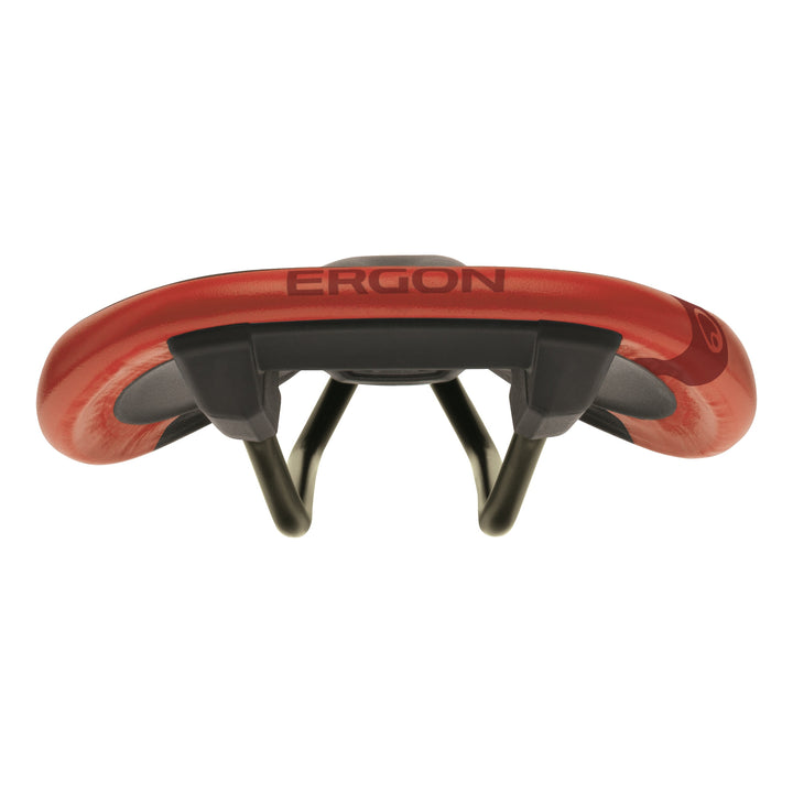 Ergon Sattel SM Pro Man S/M ohne Öffnung risky schwarz-rot