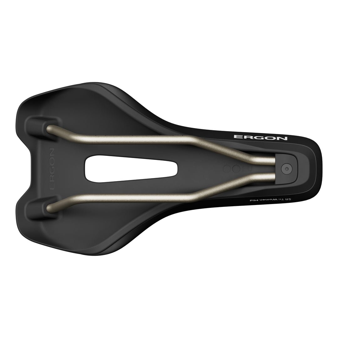 Ergon Sattel SR Tri Lady Mid mit Öffnung schwarz