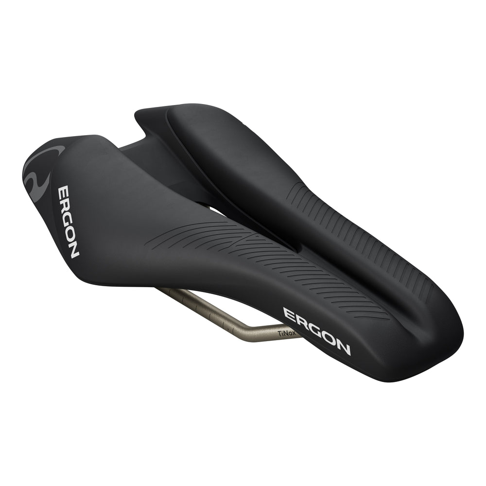 Ergon Sattel SR Tri Man Front mit Öffnung schwarz