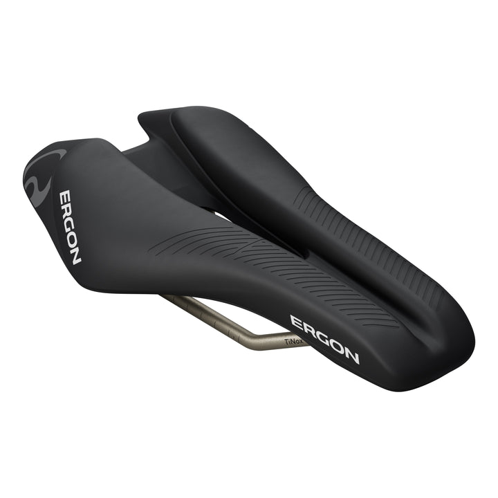 Ergon Sattel SR Tri Man Front mit Öffnung schwarz