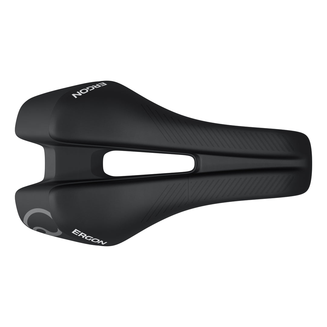 Ergon Sattel SR Tri Man Front mit Öffnung schwarz