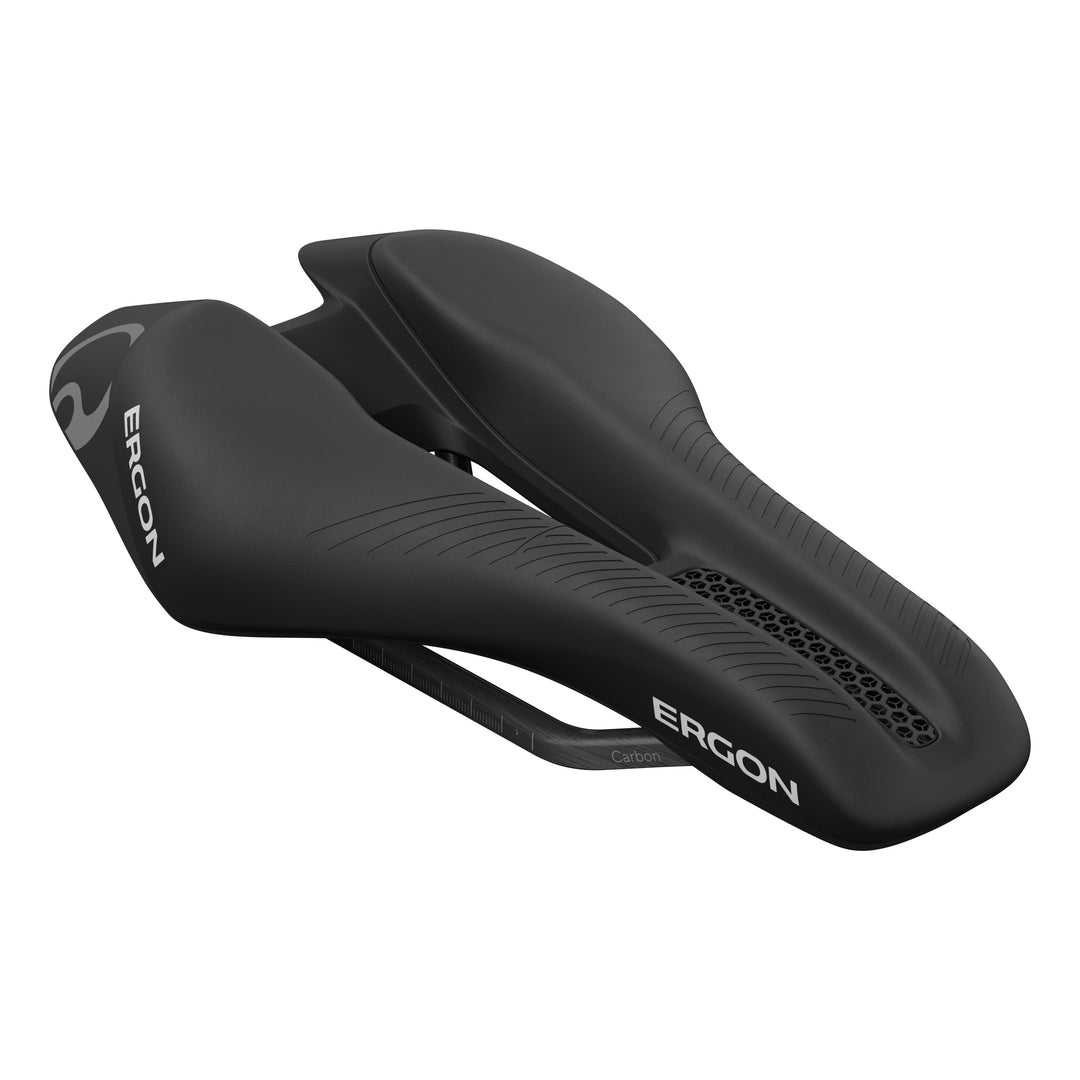Ergon Sattel SR Tri Pro Carbon Lady Front mit Öffnung schwarz