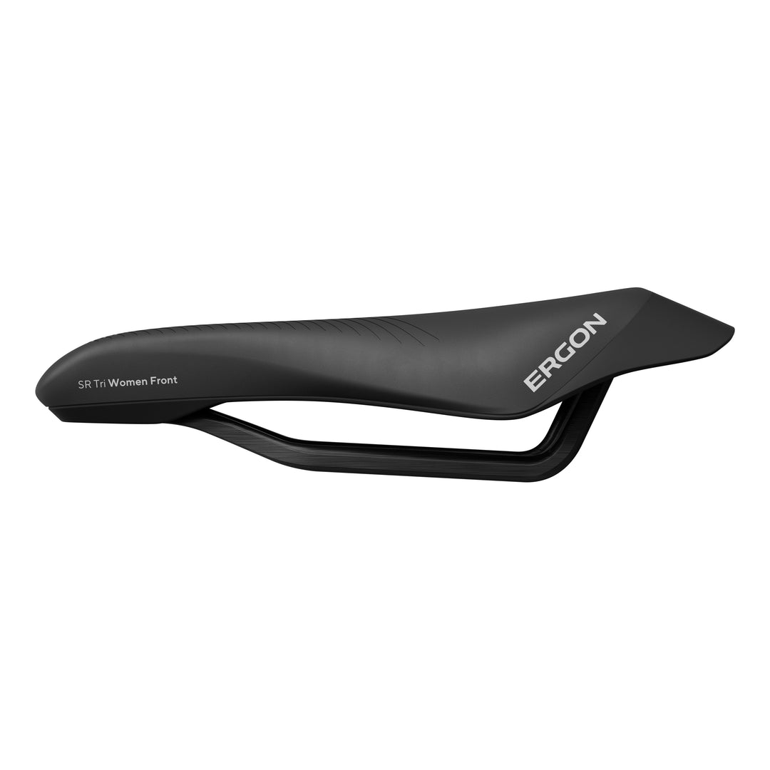 Ergon Sattel SR Tri Pro Carbon Lady Front mit Öffnung schwarz