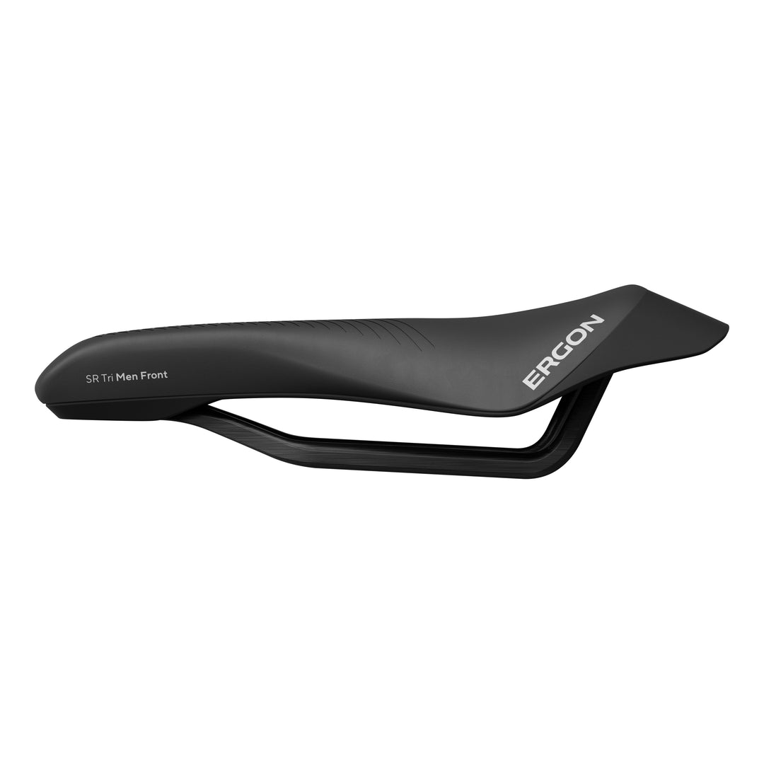 Ergon Sattel SR Tri Pro Carbon Man Front mit Öffnung schwarz