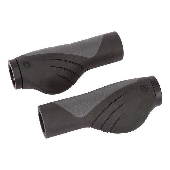 Ergotec Griffe AERO2 Kraton Griff-Ø: 22 Länge:132/92 black/grey