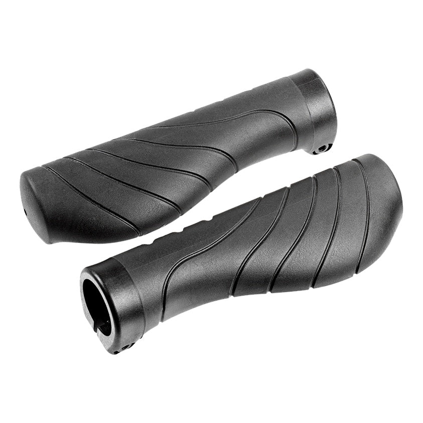 Ergotec Griffe Kyoto Kraton/Gel/Alu Griff-Ø: 22 Länge:133/133 black