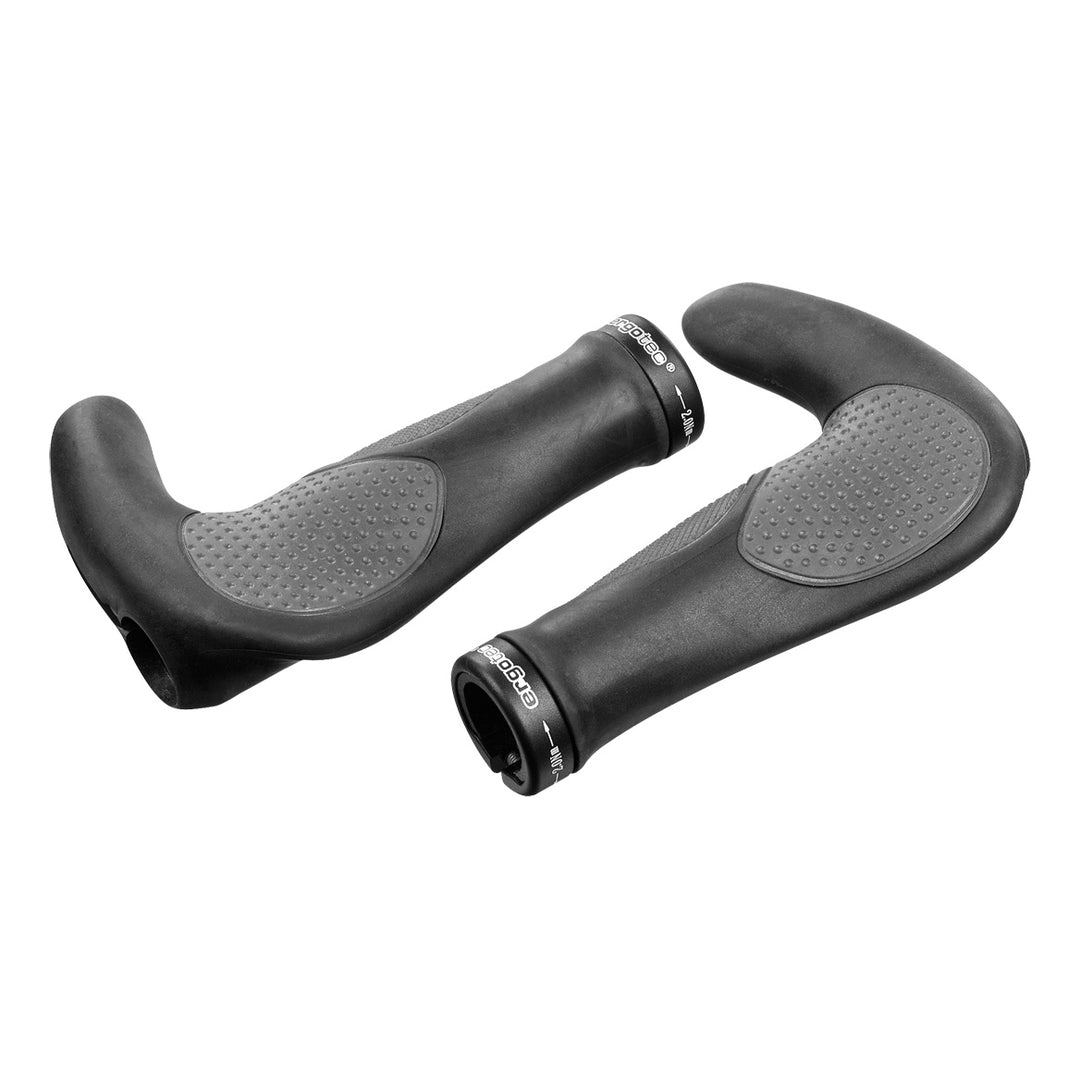 Ergotec Griffe Oslo mit Barend Kraton Gel Griff-Ø: 22 Länge:147/147 black